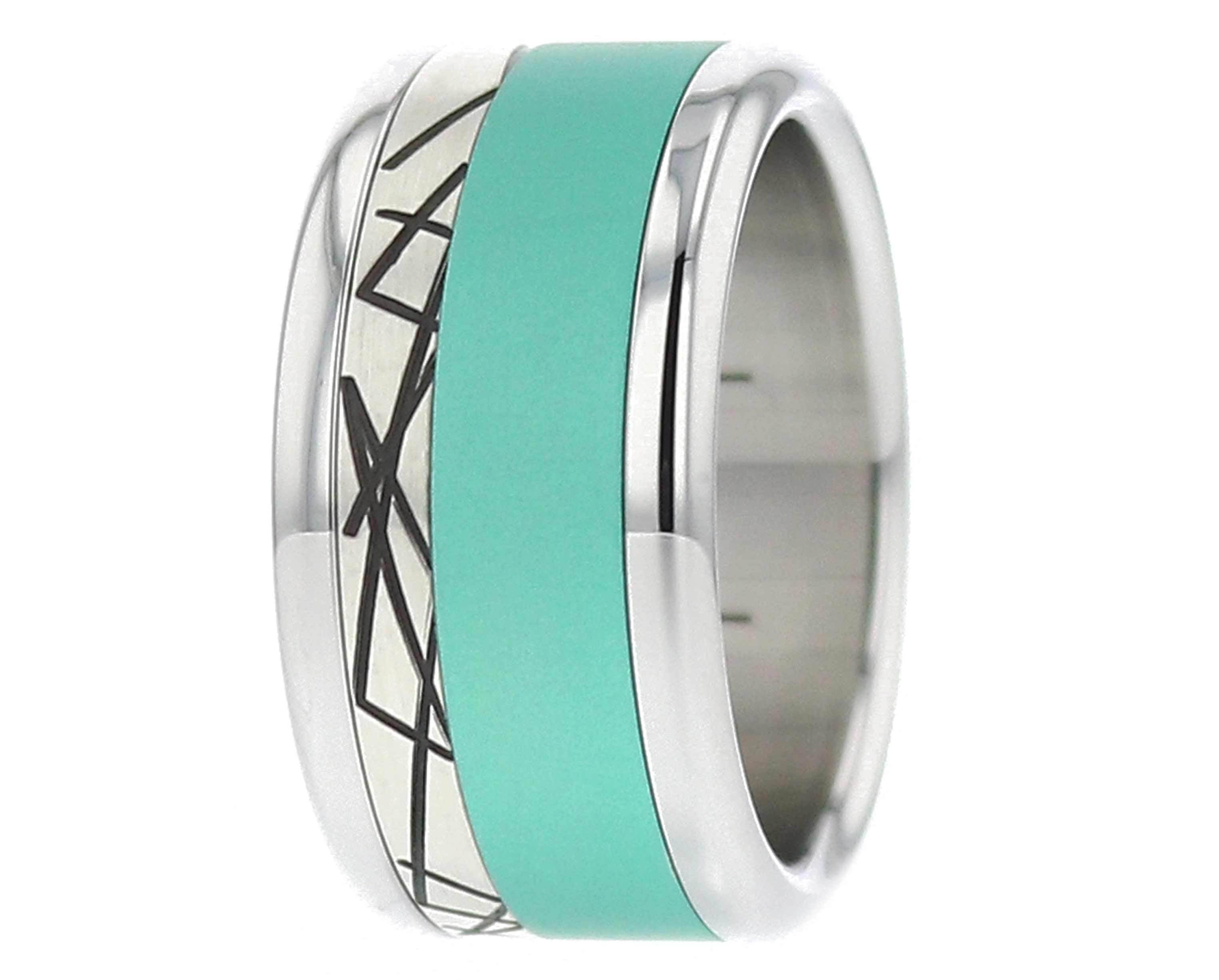 addon deux tiers en aluminium turquoise